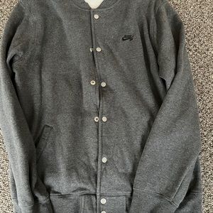 Nike SB XL Gray Button up
